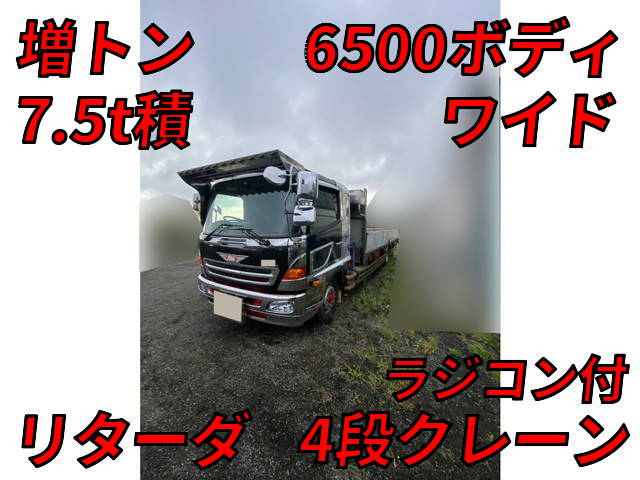 HINO Ranger Truck (With 4 Steps Of Cranes) LKG-FE7JPAA 2012 250,583km