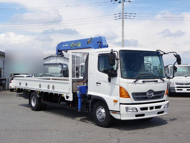 HINO Ranger Truck (With 5 Steps Of Cranes) TKG-FD9JLAA 2016 126,000km