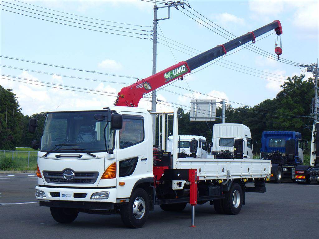 HINO Ranger Truck (With 4 Steps Of Cranes) TKG-FC9JKAP 2017 36,000km