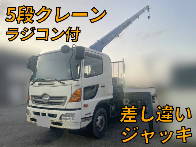 HINO Ranger Truck (With 5 Steps Of Cranes) TKG-FD9JLAA 2015 151,523km