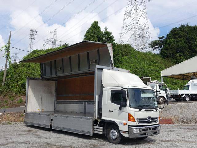 HINO Ranger Aluminum Wing QKG-FE7JPAG 2013 732,000km