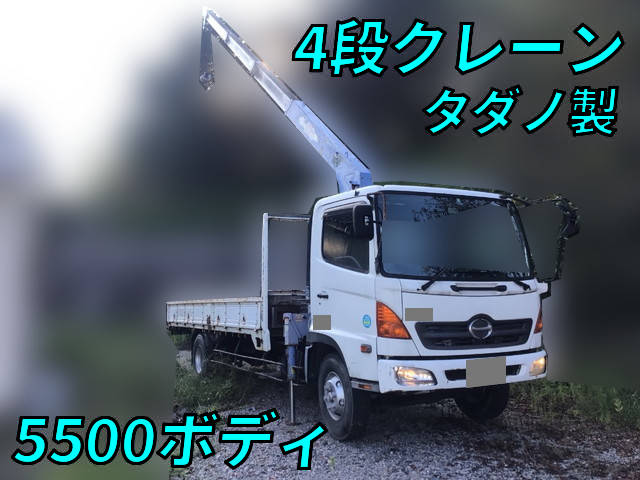 HINO Ranger Truck (With 4 Steps Of Cranes) KK-FC3JKEA 2002 59,235km