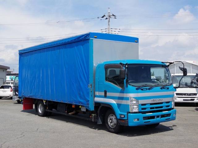 ISUZU Forward Truck with Accordion Door TKG-FRR90S2 2014 251,000km