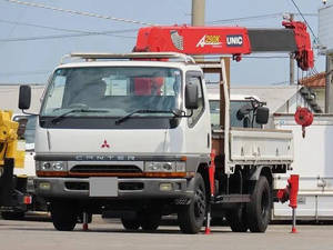 MITSUBISHI FUSO Canter Truck (With 6 Steps Of Cranes) KC-FE652E 1998 23,000km_1