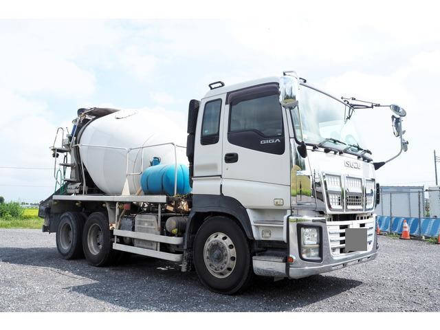 ISUZU Giga Mixer Truck LKG-CXZ77AT 2012 206,000km