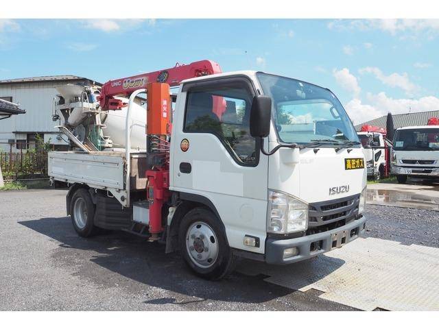 ISUZU Elf Truck (With 3 Steps Of Cranes) TKG-NKS85A 2016 145,000km