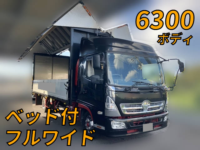 HINO Ranger Aluminum Wing TKG-FD9JLAA 2016 435,029km