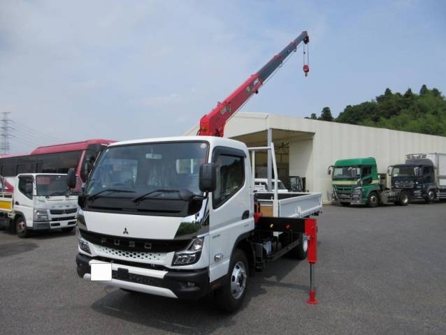 MITSUBISHI FUSO Canter Truck (With 4 Steps Of Cranes) 2PG-FEB80 2024 1,000km