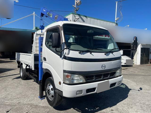 HINO Dutro Self Loader (With 3 Steps Of Cranes) KK-XZU411M 2004 21,000km