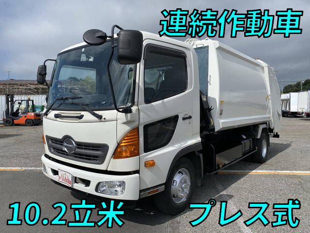 HINO Ranger Garbage Truck TKG-FC9JGAA 2016 340,153km