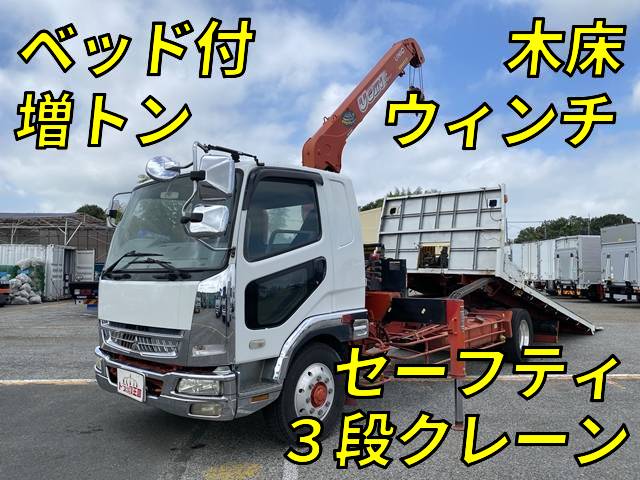 MITSUBISHI FUSO Fighter Safety Loader (With 3 Steps Of Cranes) PJ-FK62FZ 2007 797,677km