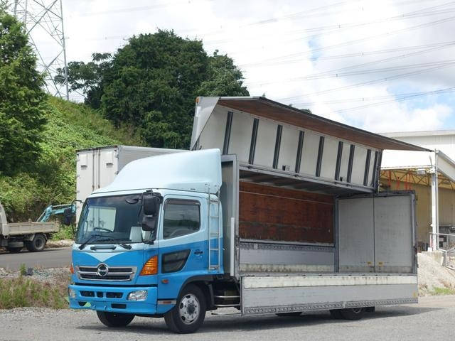 HINO Ranger Aluminum Wing ADG-FE8JPWA 2006 637,000km