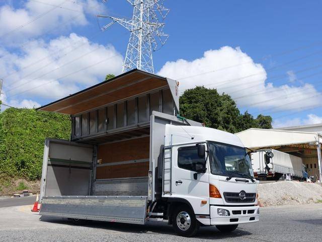 HINO Ranger Aluminum Wing TKG-FD9JLAA 2015 705,000km