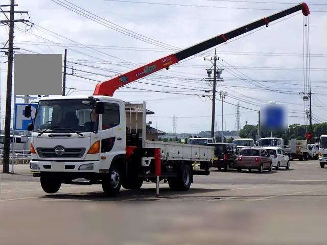 HINO Ranger Truck (With 4 Steps Of Cranes) TKG-FC9JKAP 2012 67,000km