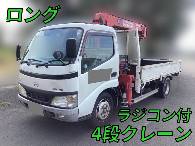 HINO Dutro Truck (With 4 Steps Of Cranes) KK-XZU342M 2003 179,055km