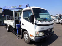 HINO Dutro Truck (With 4 Steps Of Cranes) BKG-XZU344M 2011 92,000km_1