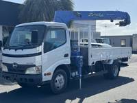 HINO Dutro Truck (With 4 Steps Of Cranes) BKG-XZU344M 2011 92,000km_1