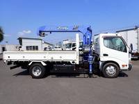 HINO Dutro Truck (With 4 Steps Of Cranes) BKG-XZU344M 2011 92,000km_4