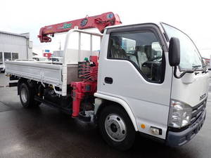 ISUZU Elf Truck (With 4 Steps Of Cranes) TKG-NKR85R 2014 132,000km_1