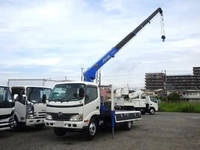 HINO Dutro Truck (With 4 Steps Of Cranes) BKG-XZU344M 2011 -_1