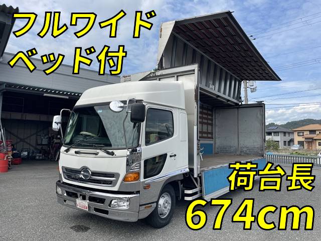 HINO Ranger Aluminum Wing BKG-FD7JMYA 2009 687,977km