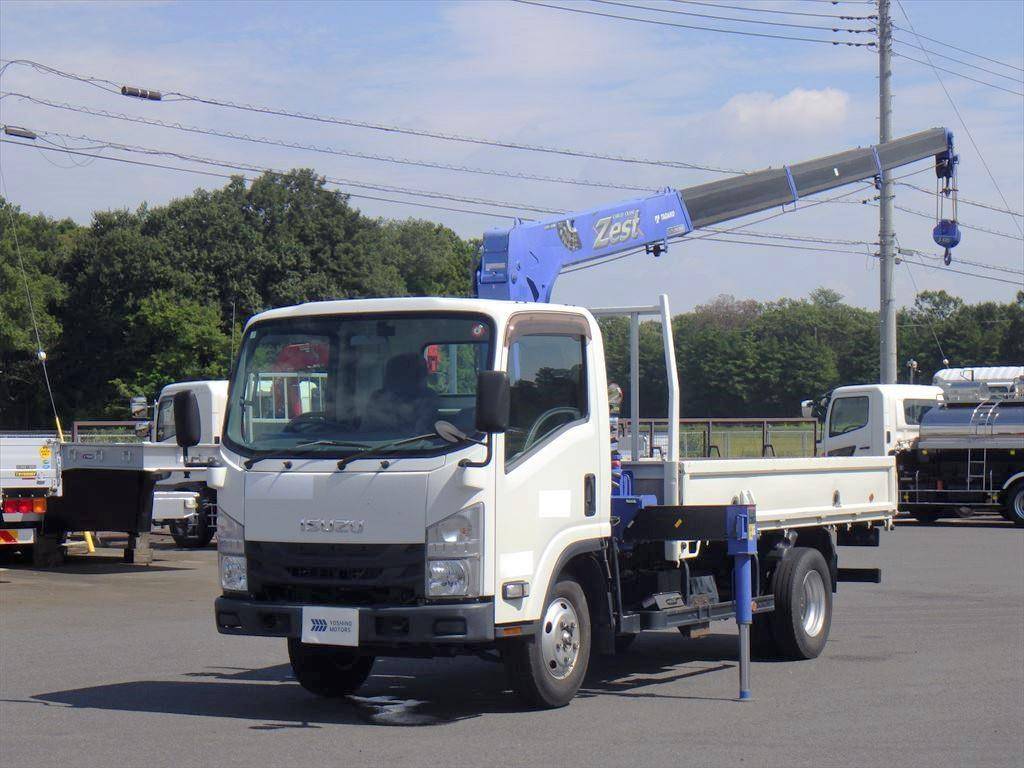 ISUZU Elf Truck (With 4 Steps Of Cranes) TPG-NMR85AR 2016 32,000km