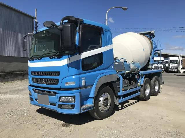 MITSUBISHI FUSO Super Great Mixer Truck QKG-FV50VX 2014 244,500km