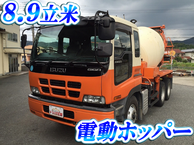 ISUZU Giga Mixer Truck KL-CXZ51K4 2003 139,588km