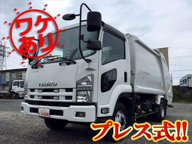 ISUZU Forward Garbage Truck PKG-FRR90S2 2009 256,478km