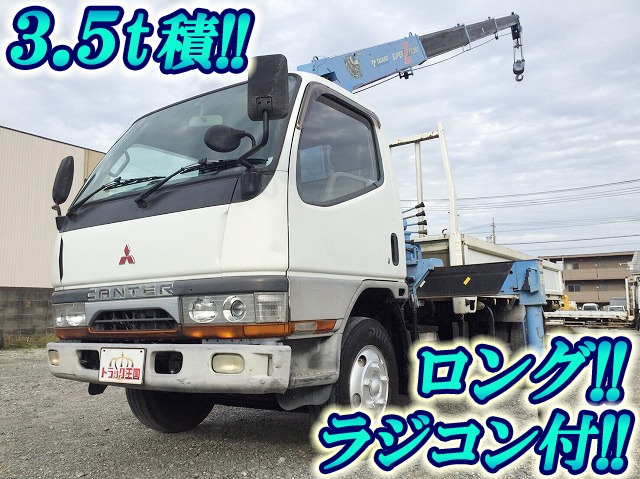 MITSUBISHI FUSO Canter Truck (With 4 Steps Of Cranes) KC-FE548E 1998 96,982km