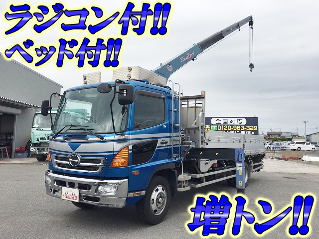 HINO Ranger Truck (With 4 Steps Of Cranes) KK-GD1JLEA 2002 323,445km