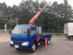 Dutro Truck (With 4 Steps Of Unic Cranes)