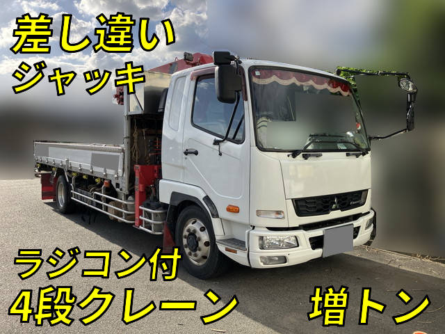 MITSUBISHI FUSO Fighter Truck (With 4 Steps Of Cranes) TKG-FK62FY 2014 350,283km