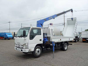 ISUZU Elf Truck (With 3 Steps Of Cranes) TKG-NKR85AR 2013 48,000km_1