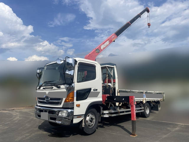 HINO Ranger Truck (With 4 Steps Of Cranes) TKG-FC9JKAA 2013 213,790km