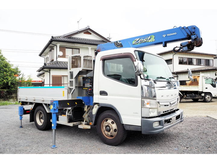 MITSUBISHI FUSO Canter Truck (With 3 Steps Of Cranes) TKG-FEB90 2016 616,839km