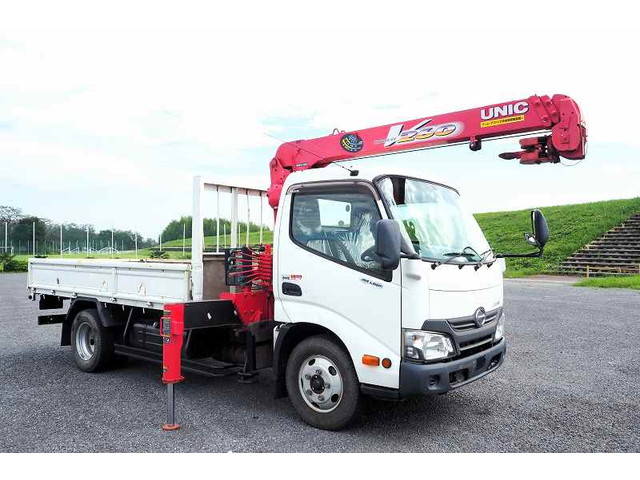 HINO Dutro Truck (With 3 Steps Of Cranes) TKG-XZU650M 2016 45,998km