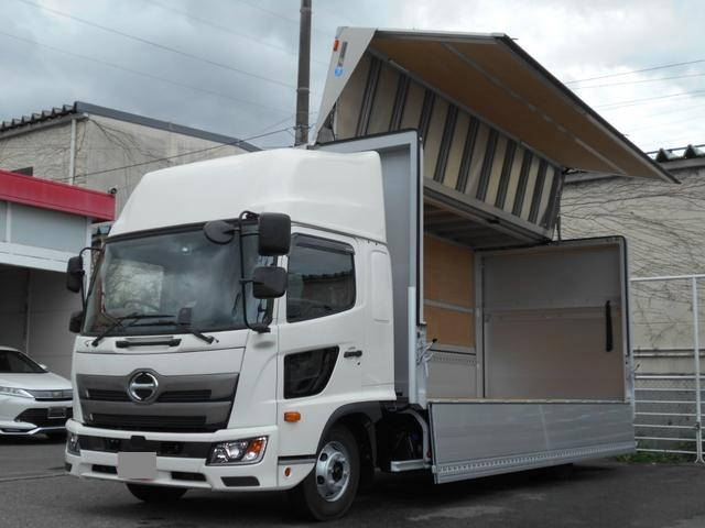 HINO Ranger Aluminum Wing 2PG-FD2ABG 2023 597km