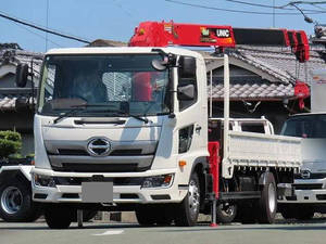 HINO Ranger Truck (With 4 Steps Of Cranes) 2KG-FD2ABA 2024 1,000km_1