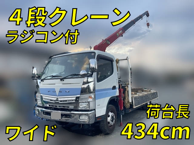 MITSUBISHI FUSO Canter Truck (With 4 Steps Of Cranes) TPG-FEB80 2018 196,909km