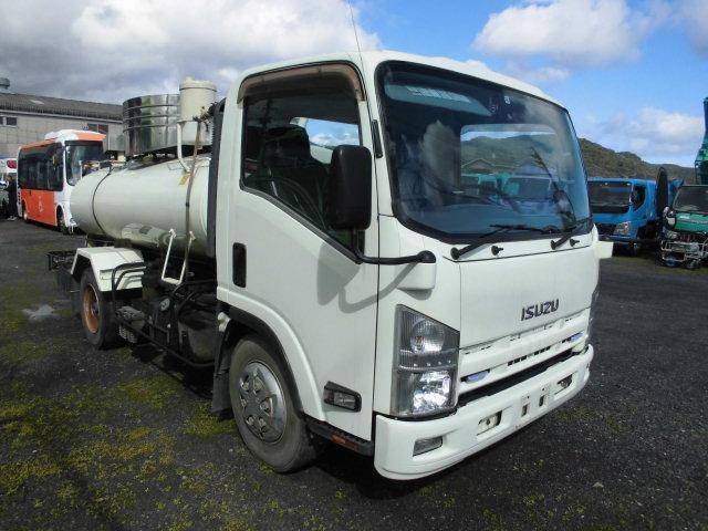 ISUZU Elf Vacuum Truck SKG-NPR85YN 2012 251,000km