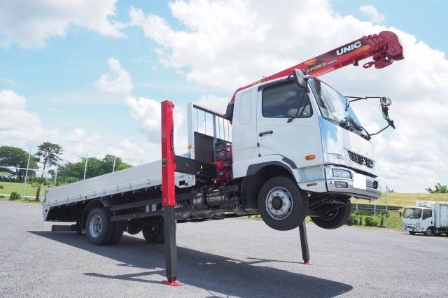 MITSUBISHI FUSO Fighter Self Loader (With 4 Steps Of Cranes) 2KG-FK62FZ 2024 466km