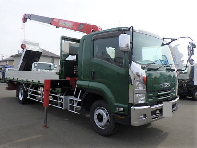 ISUZU Forward Truck (With 3 Steps Of Cranes) LPG-FTR90S2 2016 413,000km