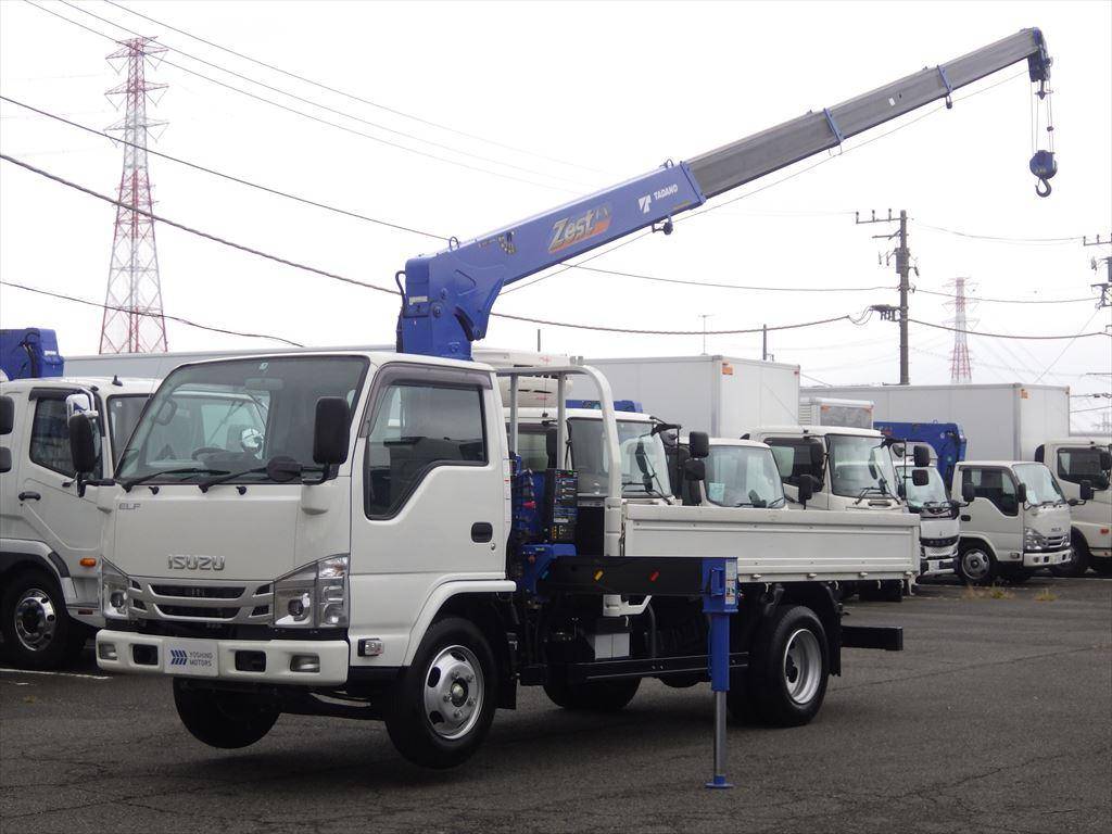 ISUZU Elf Truck (With 4 Steps Of Cranes) 2RG-NKR88R 2022 16,000km