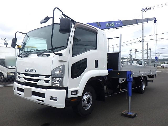 ISUZU Forward Truck (With 4 Steps Of Cranes) TKG-FRR90S2 2018 62,000km