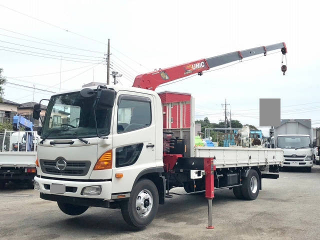 HINO Ranger Truck (With 4 Steps Of Cranes) SDG-FC9JKAP 2017 76,747km