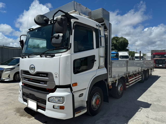 UD TRUCKS Quon Flat Body QPG-CG5ZA 2017 652,500km