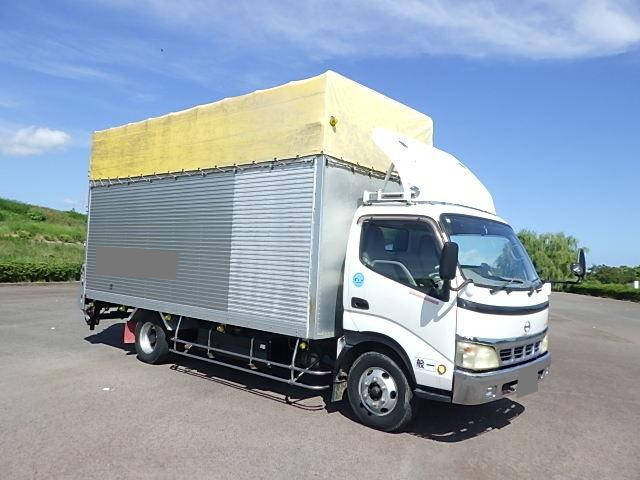 HINO Dutro Open Top Van PB-XZU424M 2005 132,675km