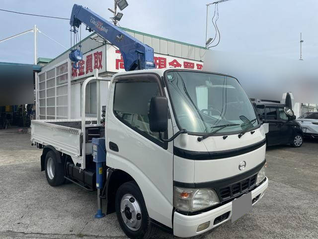 HINO Dutro Truck (With 3 Steps Of Cranes) KK-XZU302M 2003 125,000km