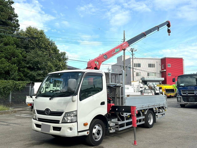 HINO Dutro Truck (With 4 Steps Of Cranes) SKG-XZU710M 2011 475,168km